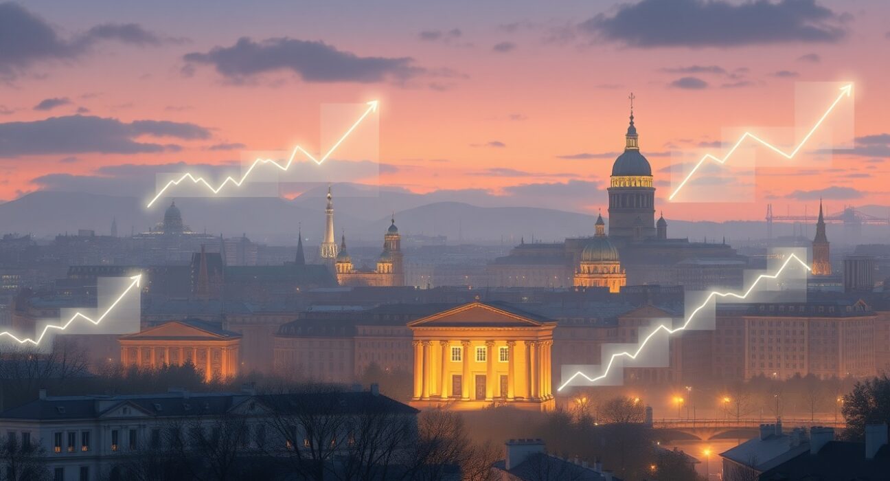 ECB inflation risks analysis showing extended monetary policy challenges through 2028 in Eurozone economy