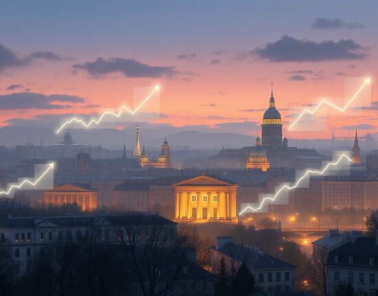 ECB inflation risks analysis showing extended monetary policy challenges through 2028 in Eurozone economy