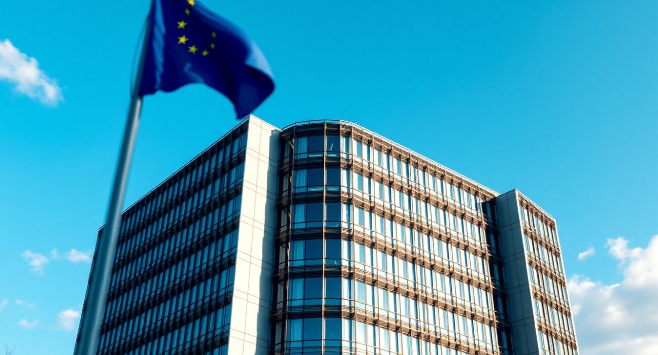 European Central Bank headquarters in Frankfurt as energy risks increase pressure for rate hikes