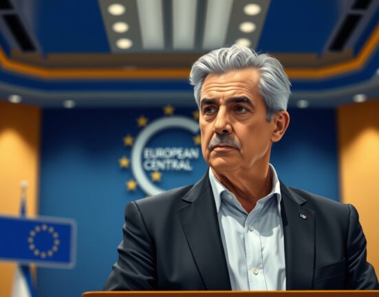 ECB's Gabriel Makhlouf discusses indirect effects of higher energy prices on inflation during a press conference.