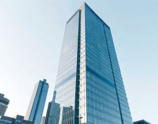 European Central Bank headquarters in Frankfurt, Germany