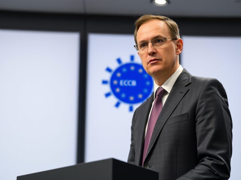 ECB Policy Meeting: Šimkus Urges Crucial Calm Amid Market Turbulence
