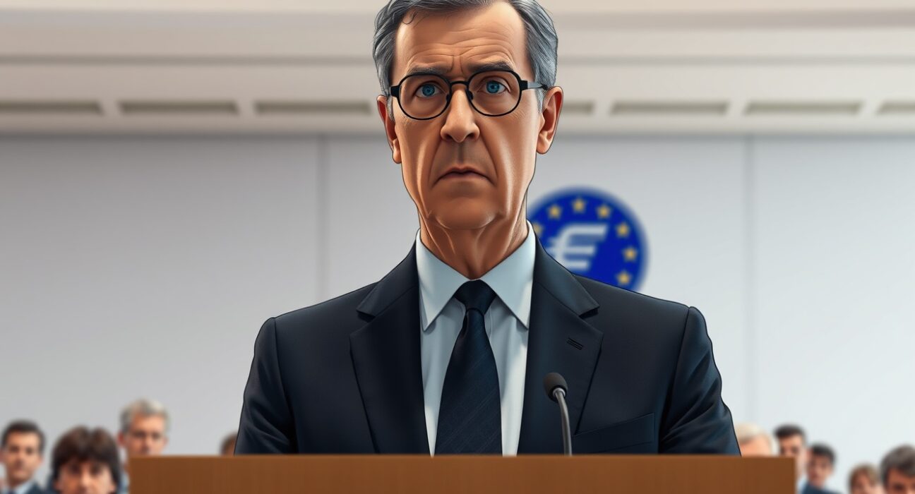 ECB policymaker Kazimir announcing policy tightening in June 2025