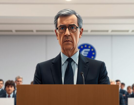 ECB policymaker Kazimir announcing policy tightening in June 2025