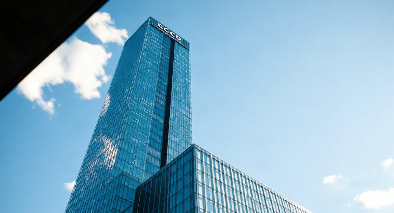 European Central Bank headquarters in Frankfurt, Germany, ahead of the September rate decision.
