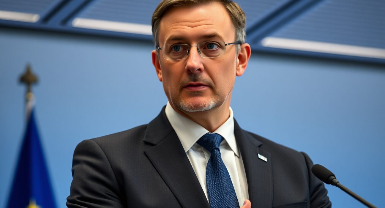 ECB Governing Council member Gediminas Šimkus discussing monetary policy uncertainty for April decisions