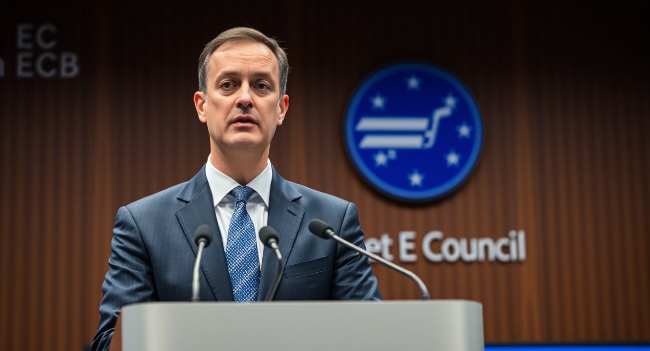 ECB Governing Council member Gediminas Šimkus discussing monetary policy and interest rate decisions