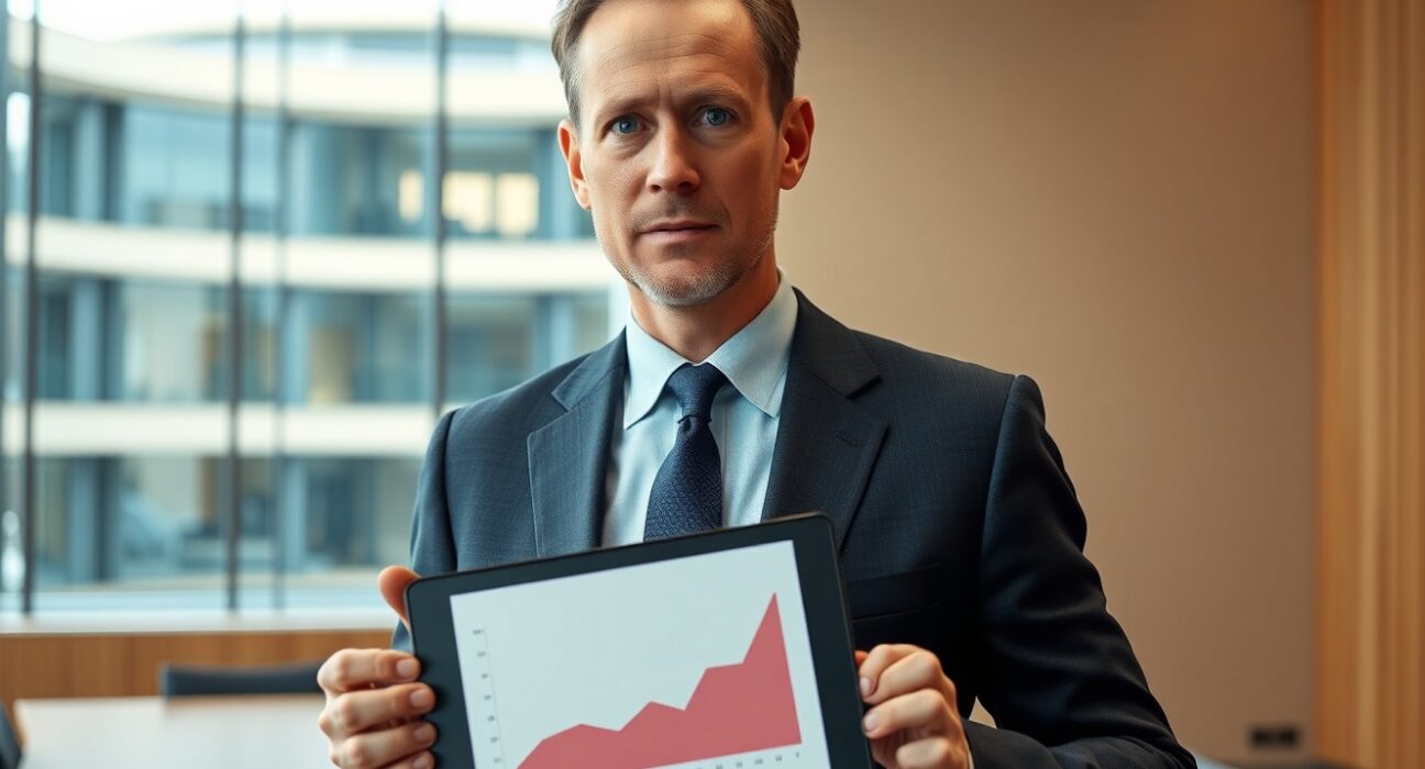 ECB official analyzing inflation data and monetary policy tolerance for economic stability.