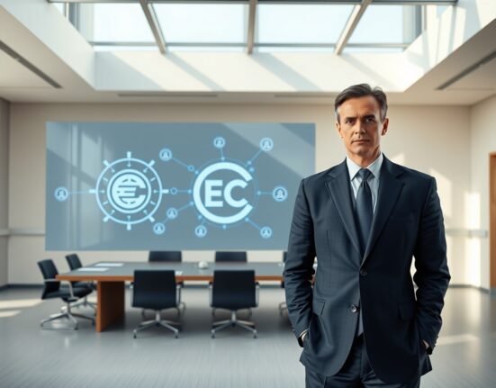 ECB official discussing tokenized central bank money as essential infrastructure for Europe's digital finance market.