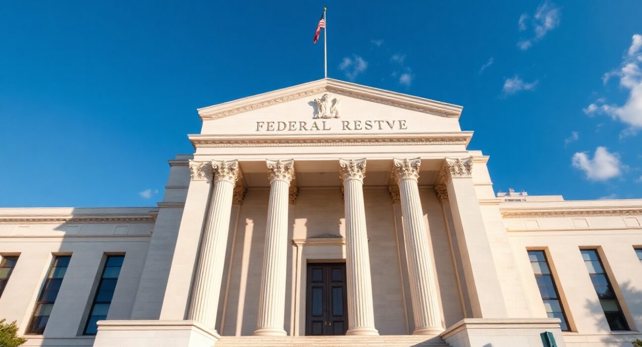 The Federal Reserve Building in Washington, D.C., where the central bank sets interest rates.
