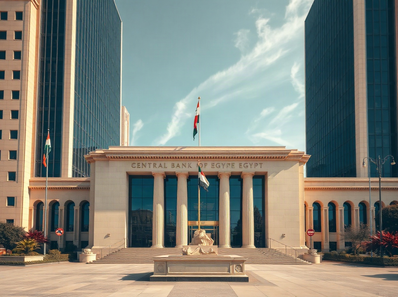 Egypt’s Central Bank Holds Interest Rates at 19% as Expected