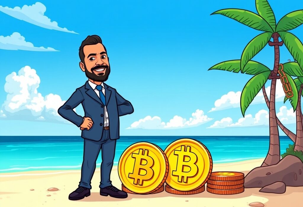 El Salvador Bitcoin strategy visualized with growing digital assets.