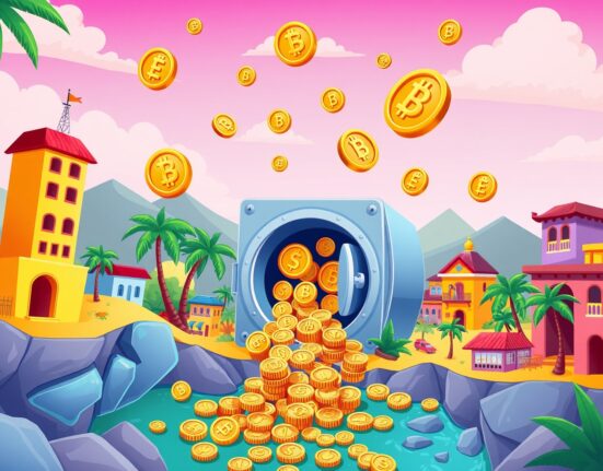 El Salvador bitcoin investment strategy showing digital currency flowing into national reserves