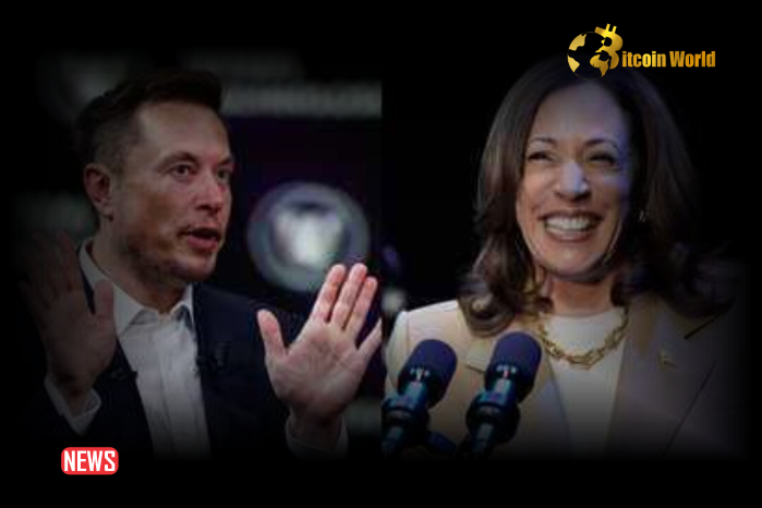 Elon Musk Shares Deepfake Kamala Harris Video, Violating X Rules