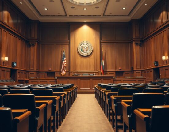 Empty California courtroom after jury verdict in Elon Musk vs. OpenAI trial