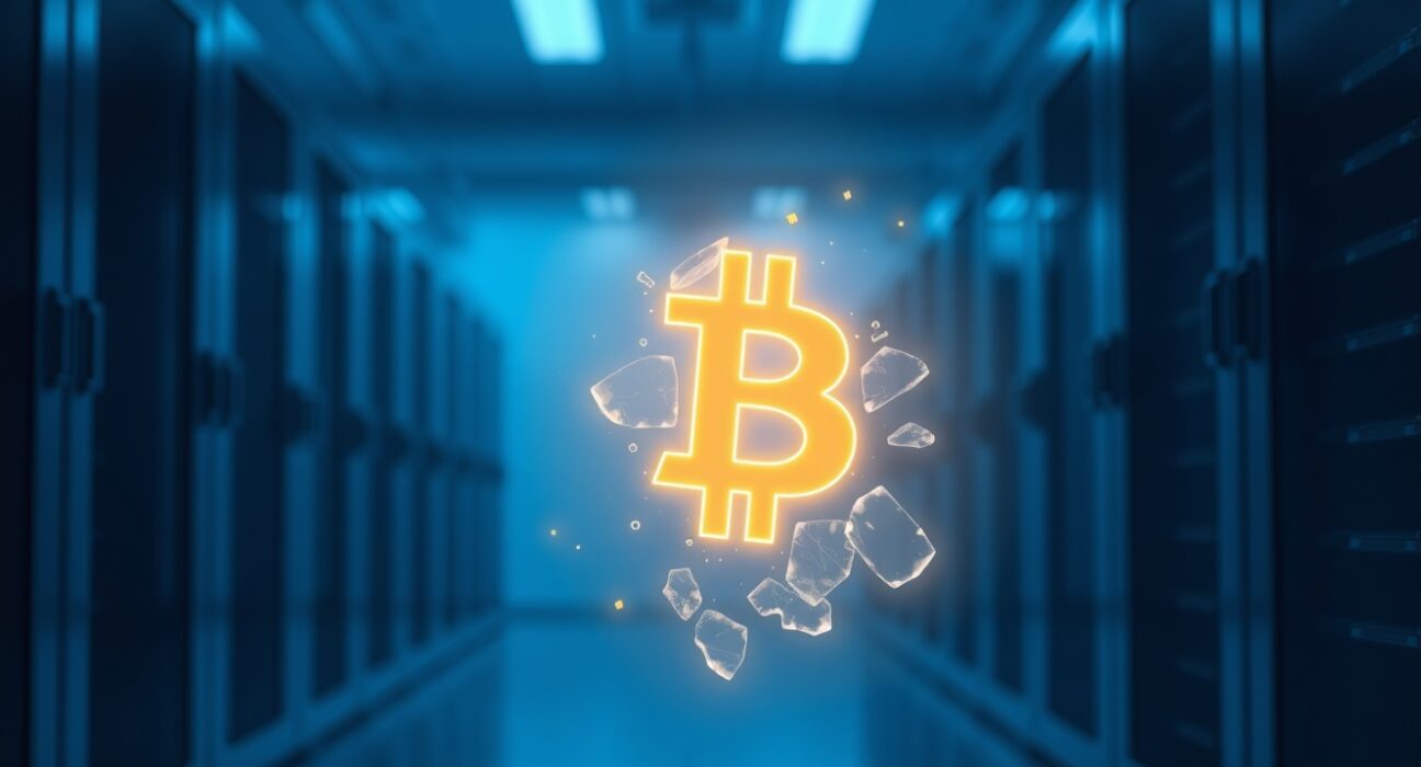 Quantum computing technology interacting with Bitcoin security for potential wallet recovery as discussed by Elon Musk