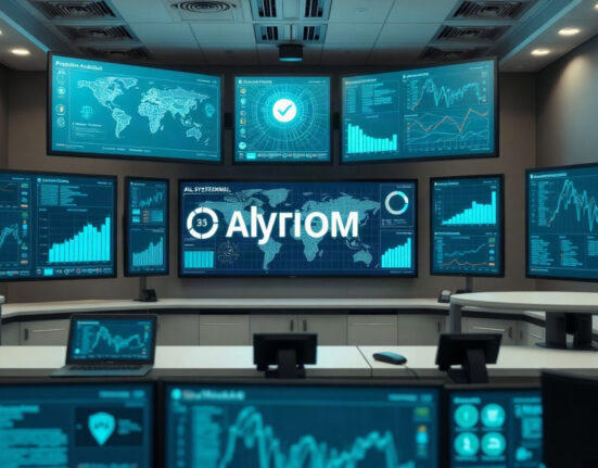 AI-powered infrastructure monitoring dashboard predicting system outages