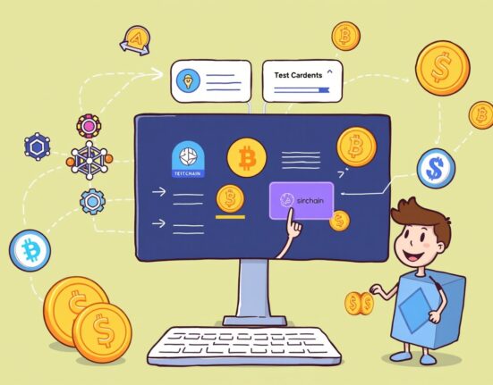 A cartoon illustration showing how Enso simplifies complex crypto interactions, making the on-chain user experience intuitive.