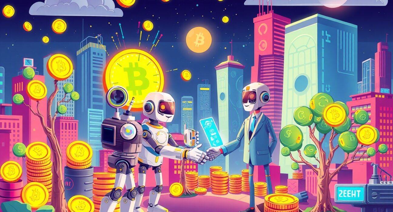 Venture capital investment in AI and crypto projects through innovative funding