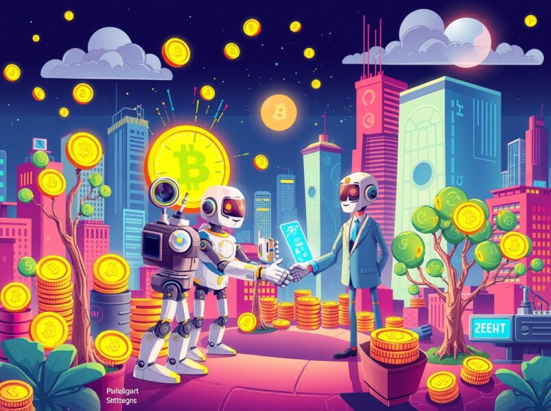 Venture capital investment in AI and crypto projects through innovative funding