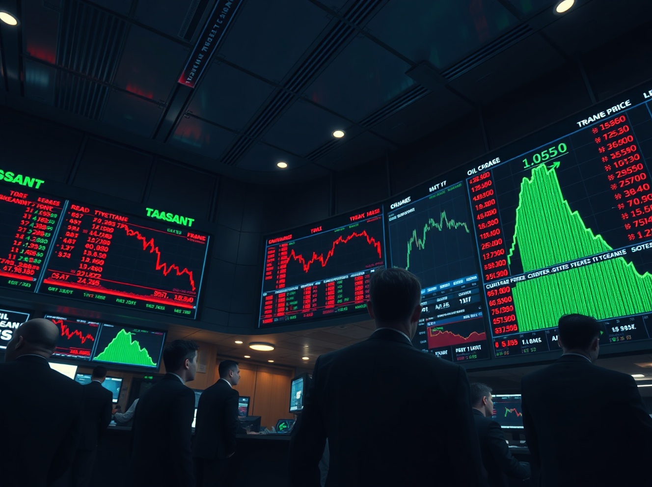Equities Under Pressure: Deutsche Bank Notes Chip Sector Slump and Oil Price Surge