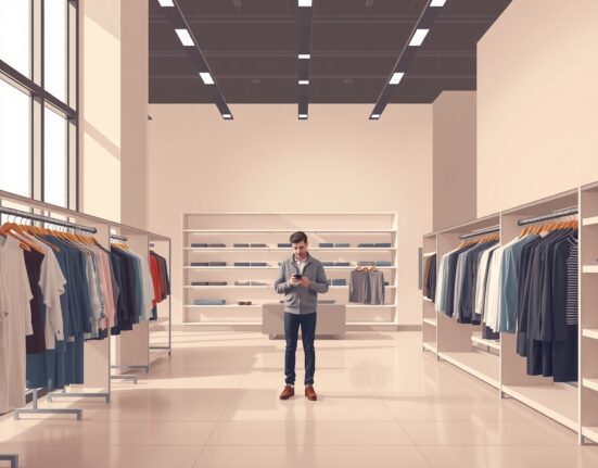 Analytical depiction of consumer demand strain in retail sector for equities market analysis