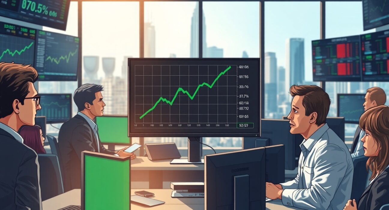 Danske Bank analysis of equities cyclical rally as market volatility shows easing trends in 2025