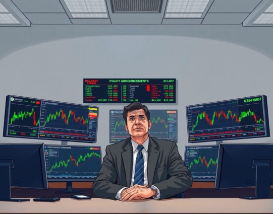 Equities policy signals and volatility context analysis by HSBC for 2025 stock market investors.