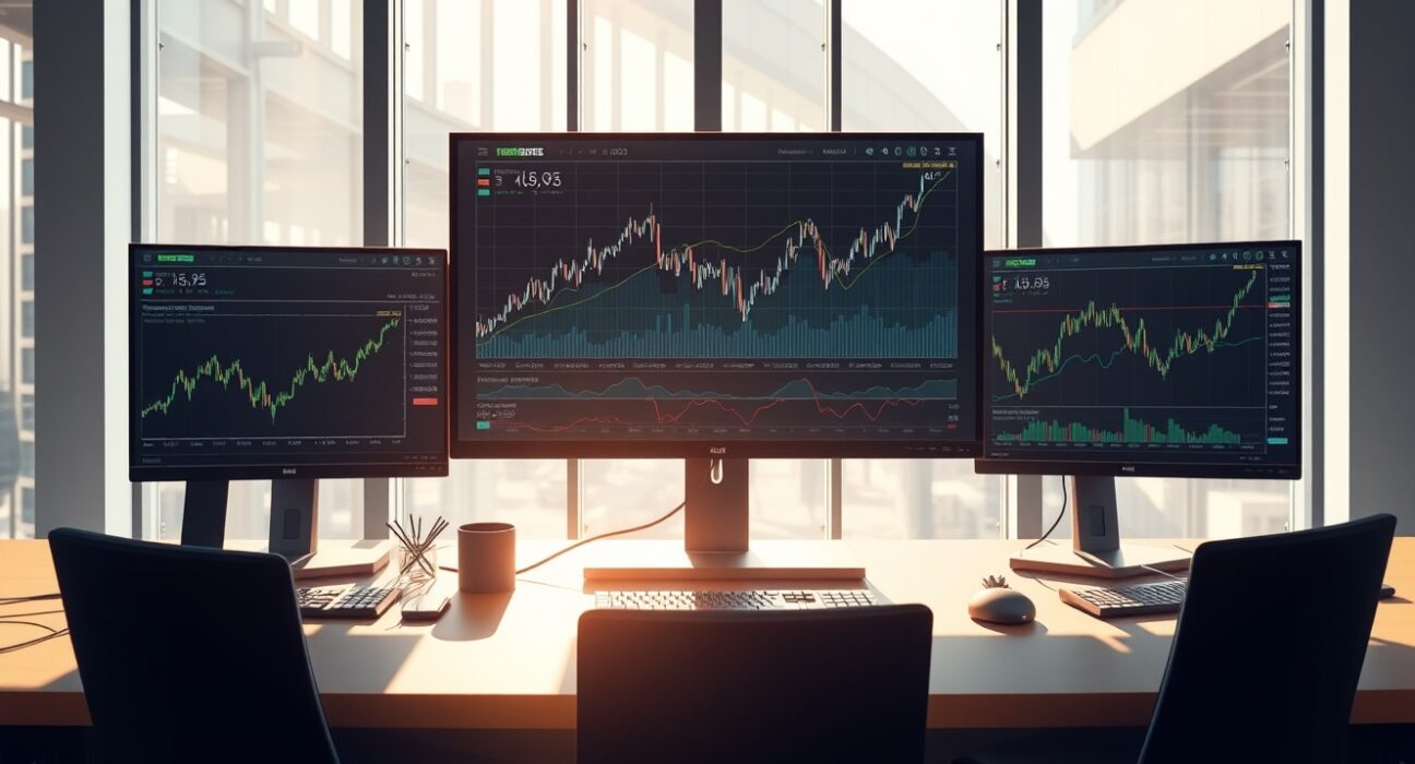 Financial analysis of equities market correlation facing economic headwinds in trading environment