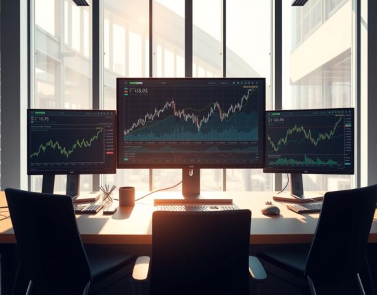 Financial analysis of equities market correlation facing economic headwinds in trading environment