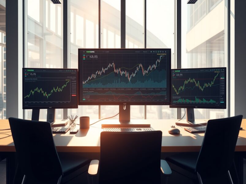 Financial analysis of equities market correlation facing economic headwinds in trading environment