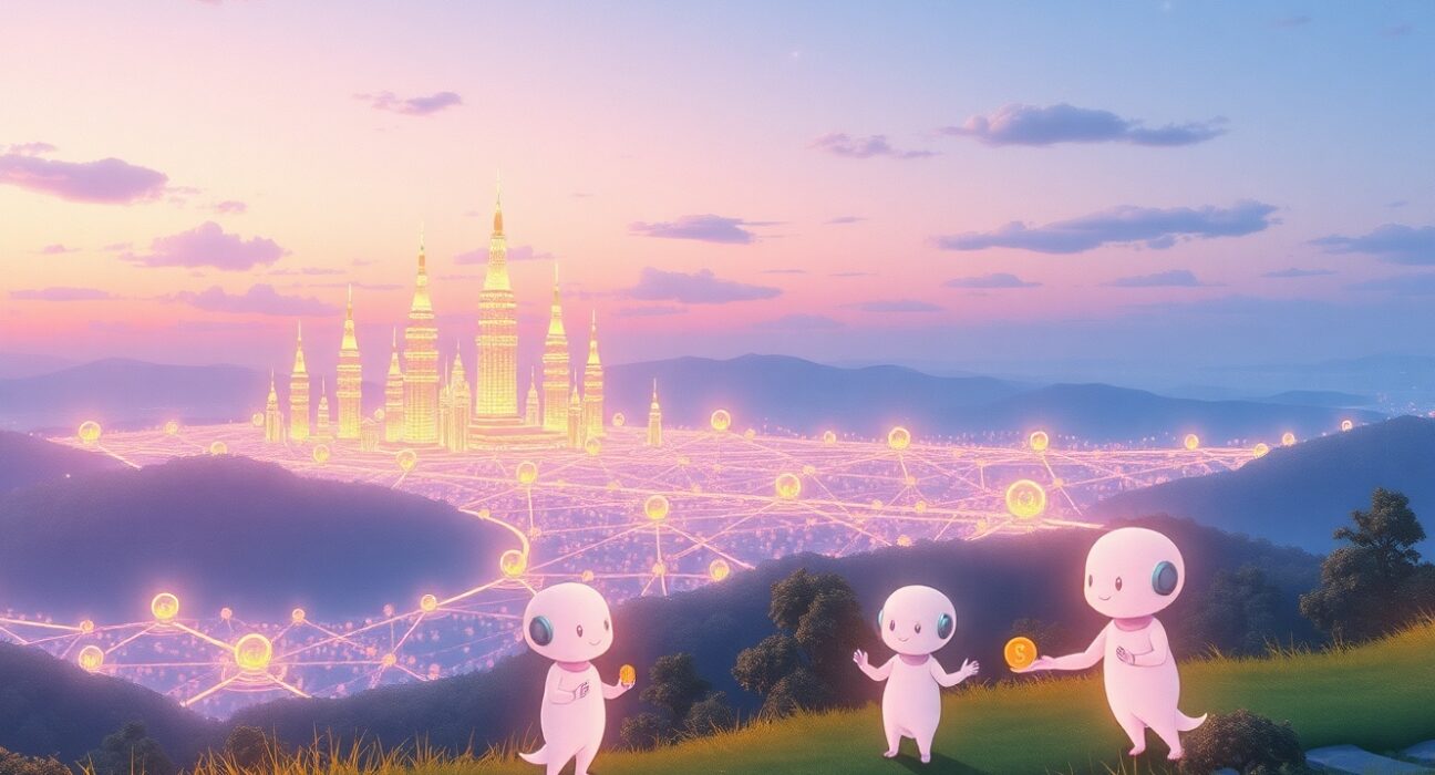 ERC-8004 enables autonomous AI agents to interact on the Ethereum blockchain.