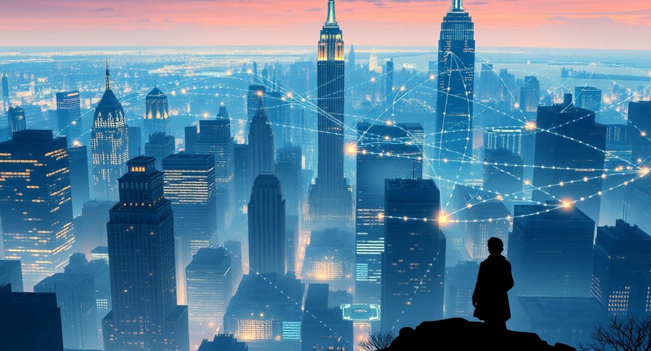 Blockchain data visualization of Eric Adams NYC token transaction showing $3.2M USDC withdrawal impact