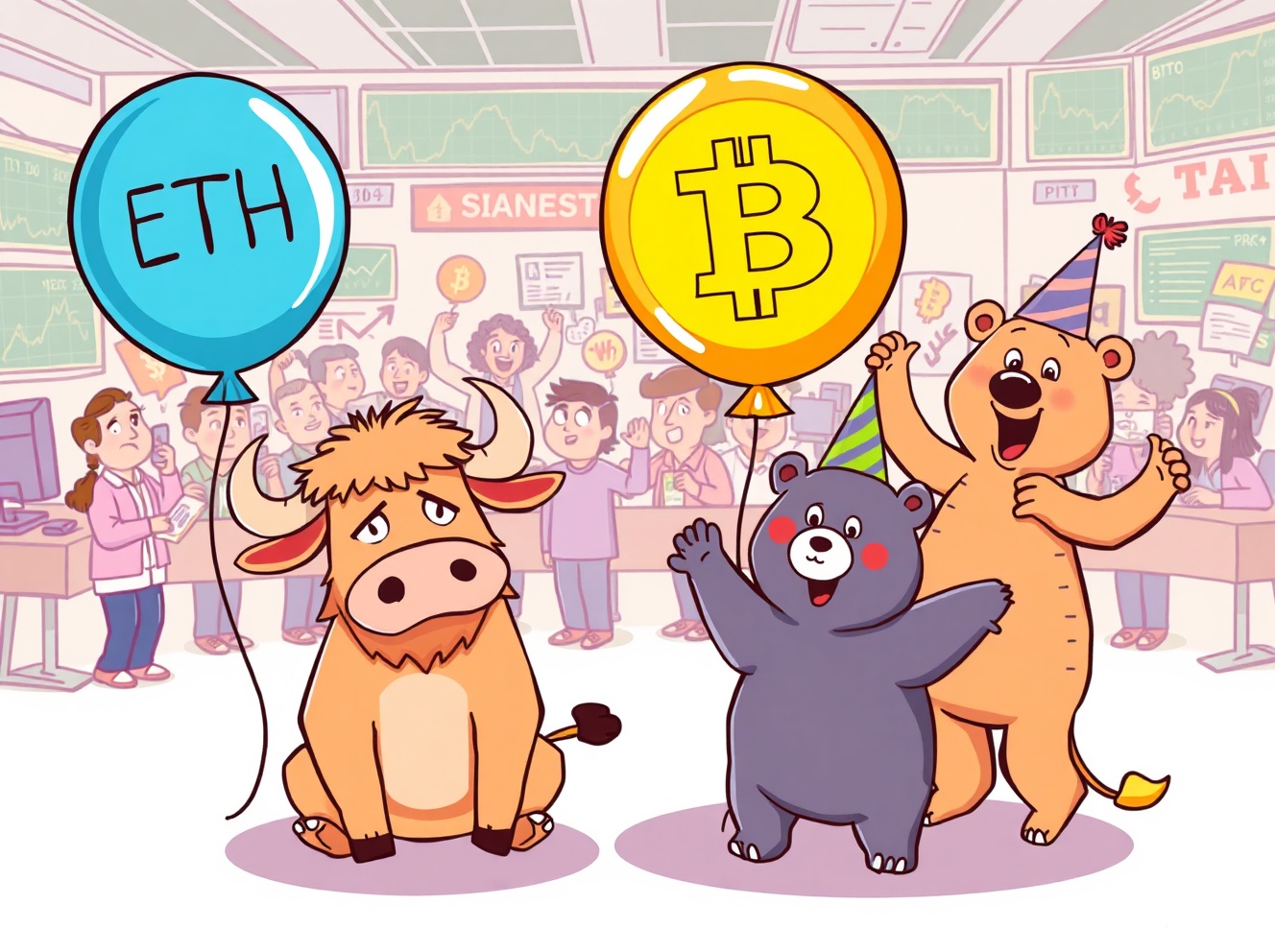 Crypto Liquidations Unleashed: ETH Longs Lose $105M, BTC Shorts Wiped Out in $61.81M Rout