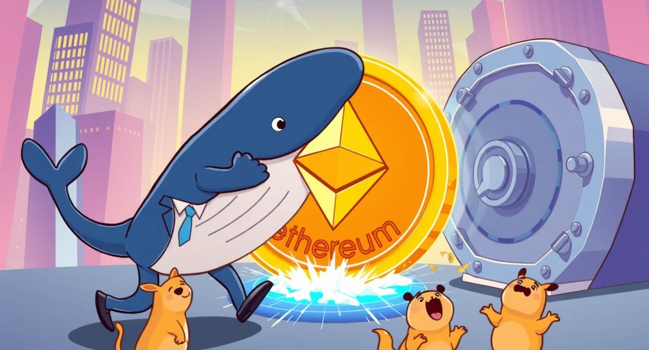 Early ETH investor making major institutional deposit of Ethereum cryptocurrency to digital platform