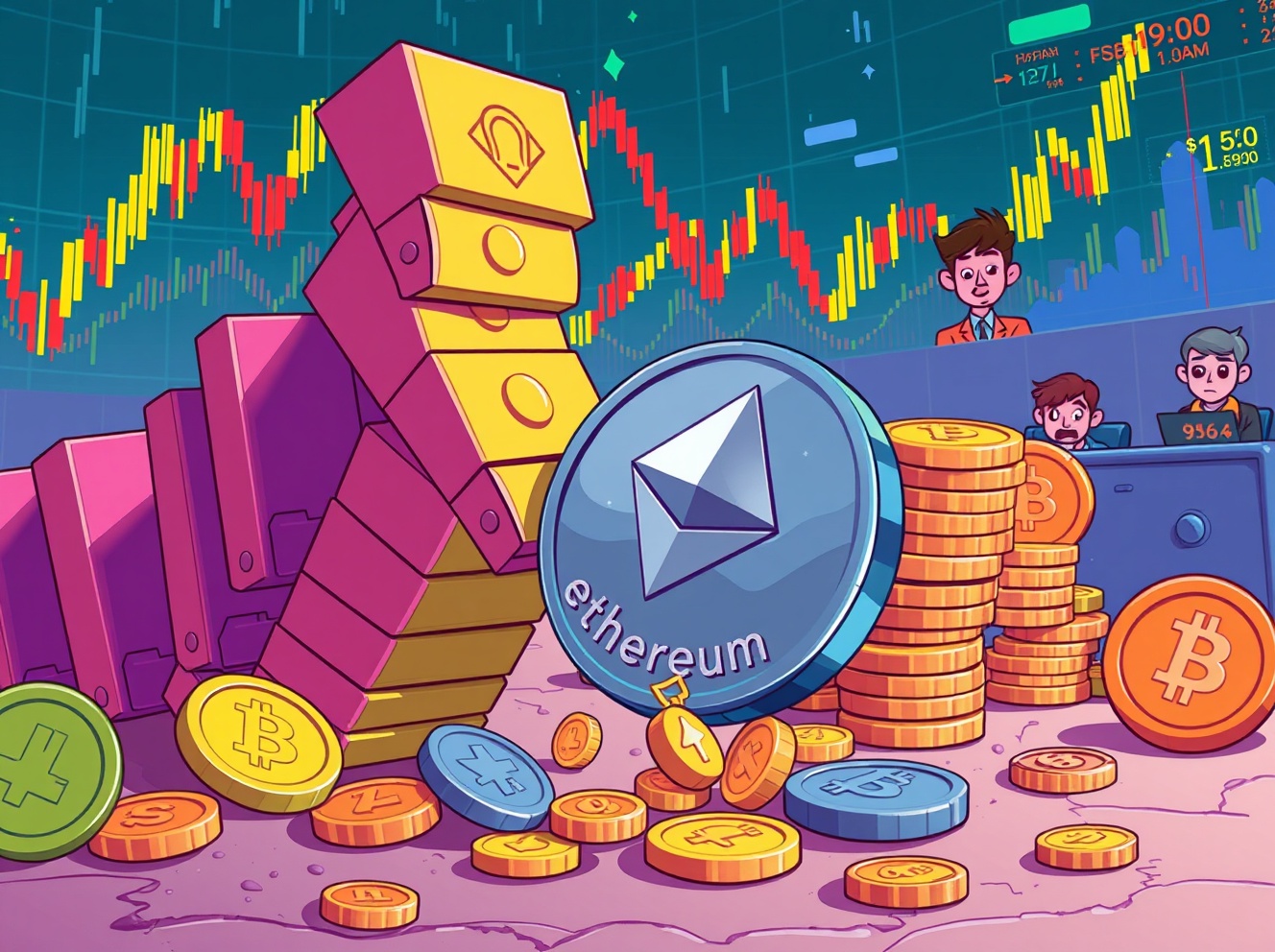 Shocking Crypto Liquidations: ETH Leads $464 Million Market Carnage