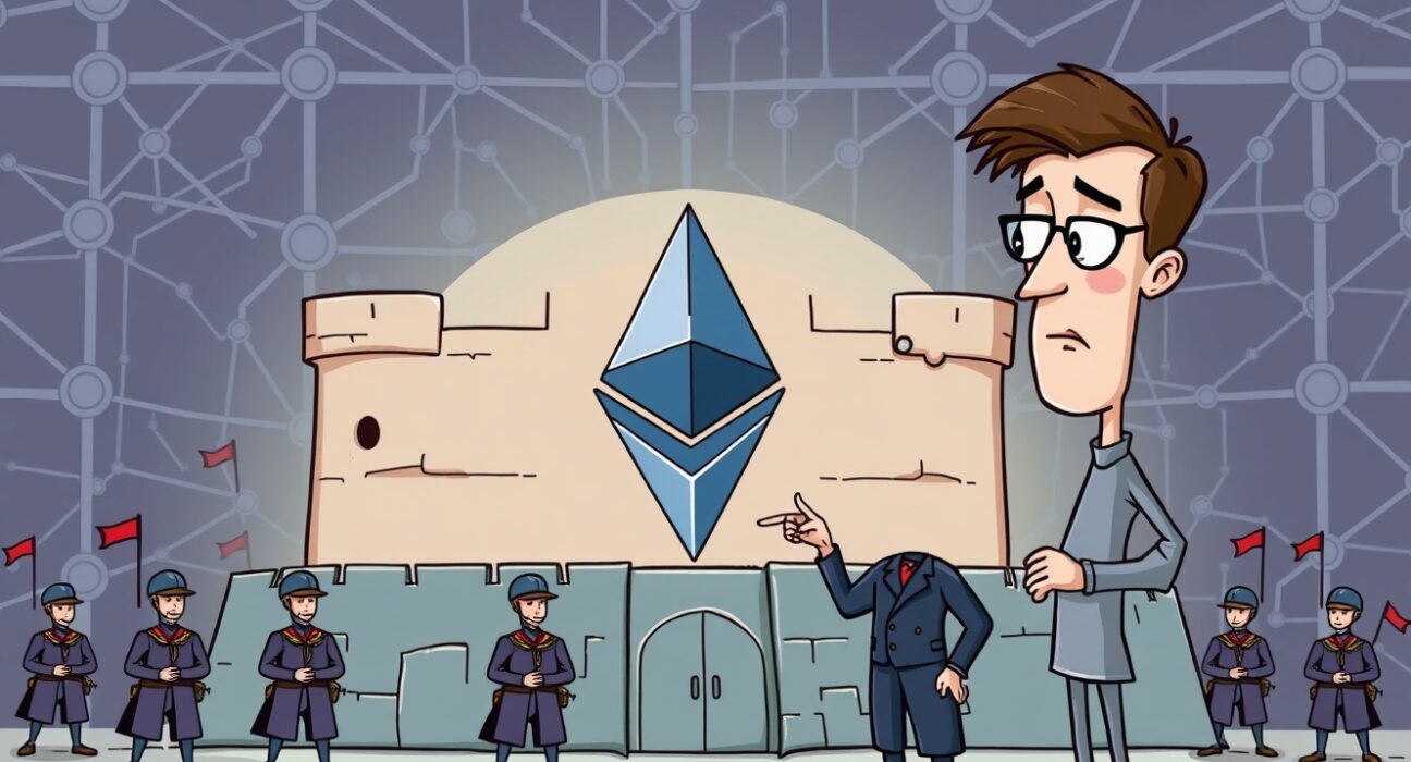 Vitalik Buterin explaining the importance of the lengthy ETH unstaking period for Ethereum's network security.