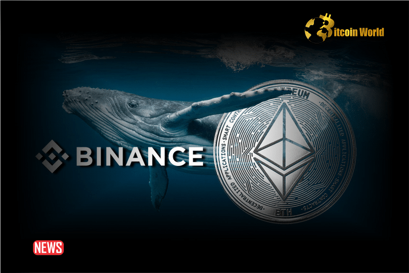 Ethereum Whale Withdraws 8,698 ETH From Binance, Here's Reason