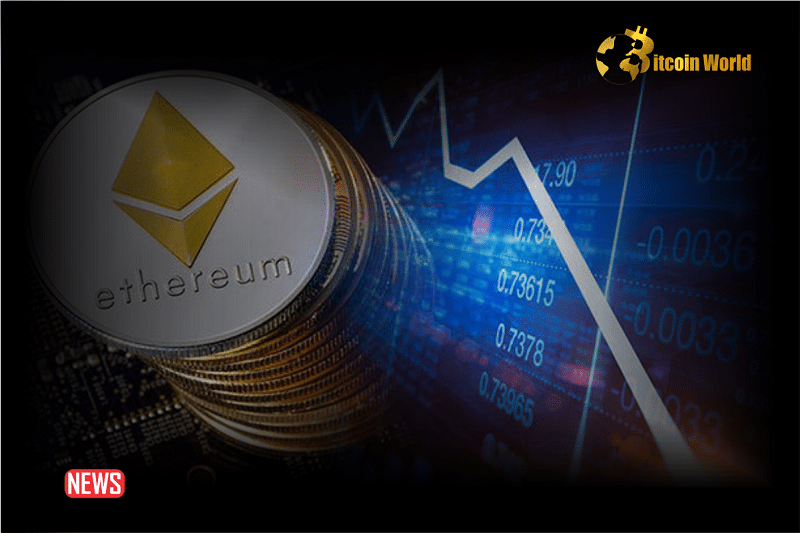 Why Is The Ethereum Price Down Today?