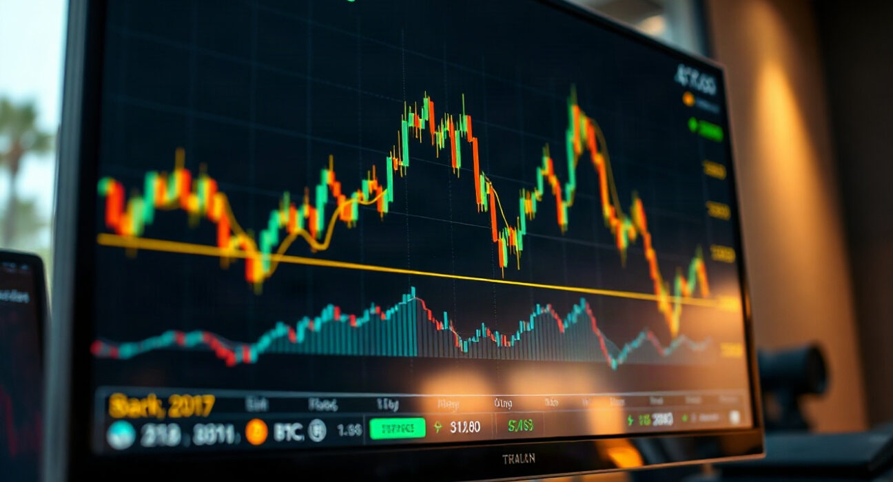 Ether price chart showing golden cross signal versus bitcoin