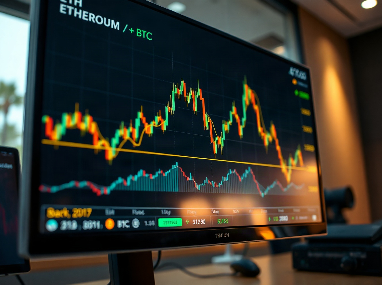 Ether Outperforms Bitcoin as ‘Golden Cross’ Signals Further Upside