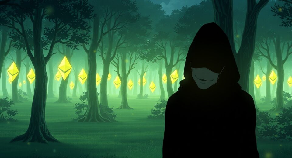 Ethereum network activity surge analysis showing connection to address poisoning attacks in blockchain security context.