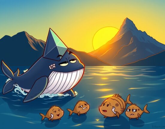 A cartoon illustration analyzing the unlikely path for Ethereum to reach a new all-time high in 2026.