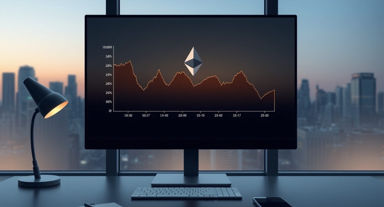 Analysis of Ethereum ETF outflows showing investor withdrawals from major financial funds.