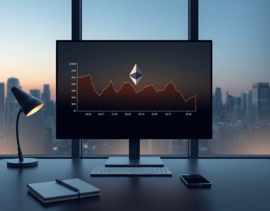 Analysis of Ethereum ETF outflows showing investor withdrawals from major financial funds.