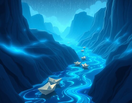 Conceptual visualization of Ethereum ETF investment outflows affecting the digital asset market.