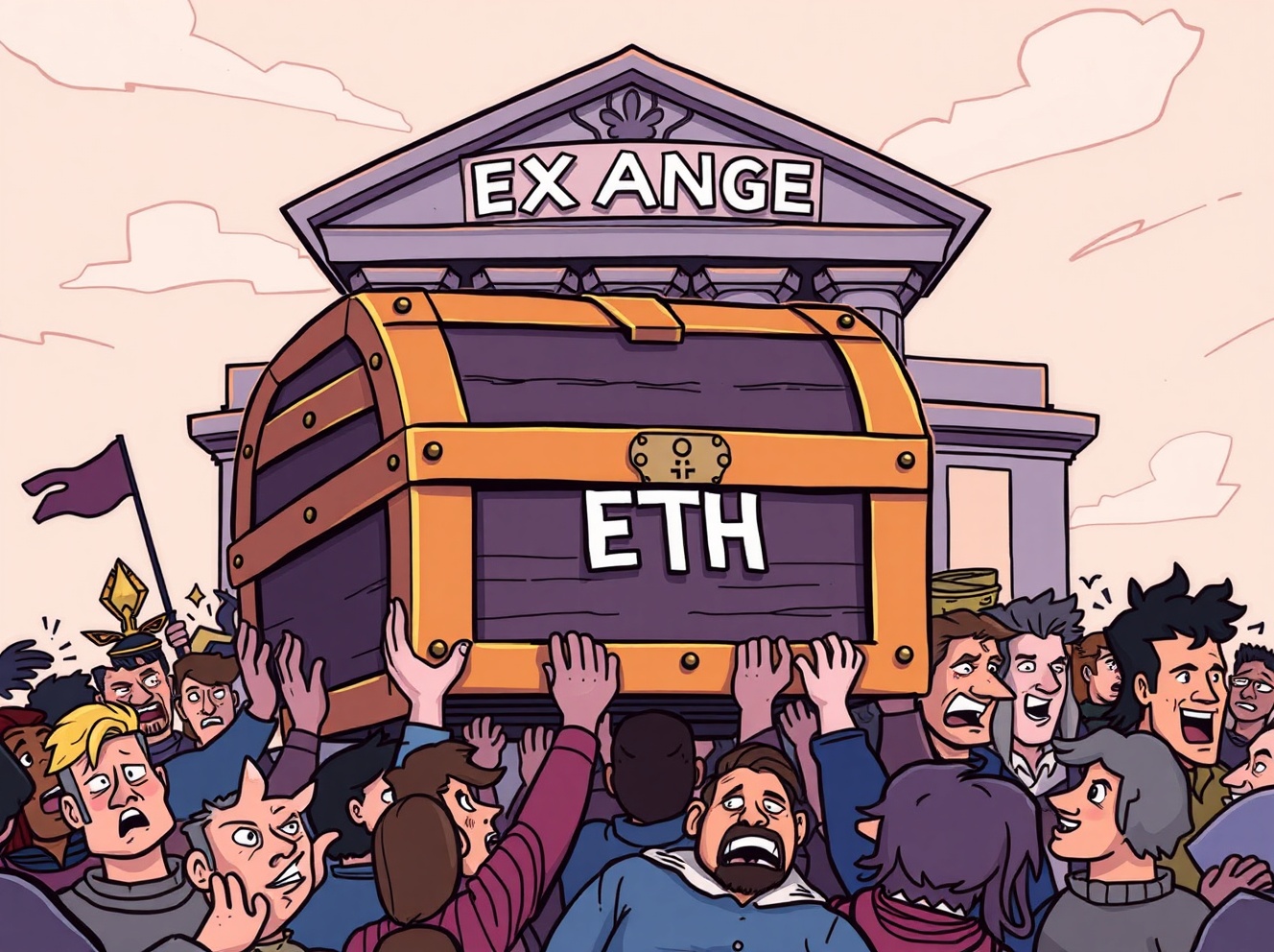Ethereum Exodus: Exchange Balances Plummet to 8-Year Low