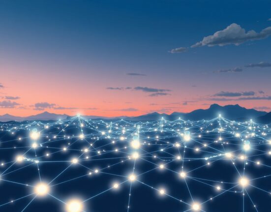 Ethereum Foundation 2026 protocol roadmap visualized as glowing network connections