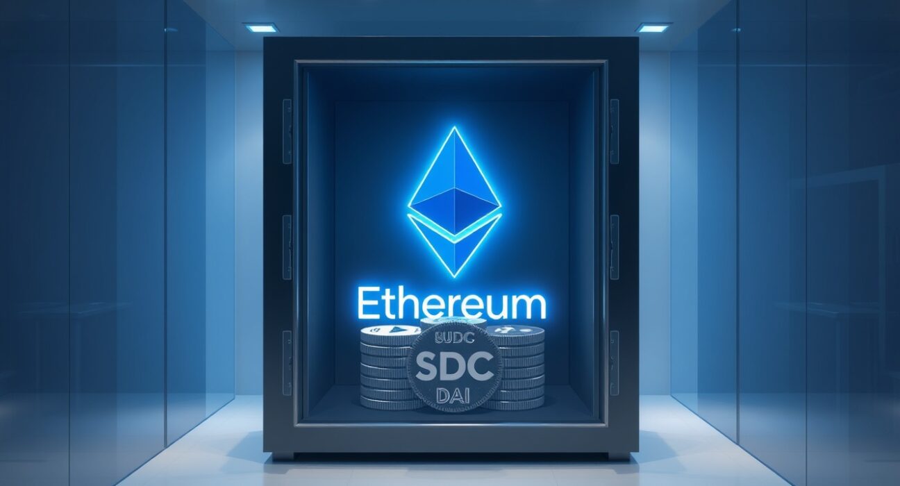 Ethereum Foundation's strategic conversion of ETH to stablecoins for treasury management.