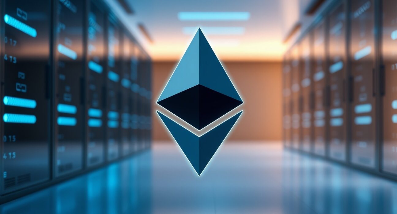 Ethereum Foundation's strategic funding transaction visualized for blockchain development news.